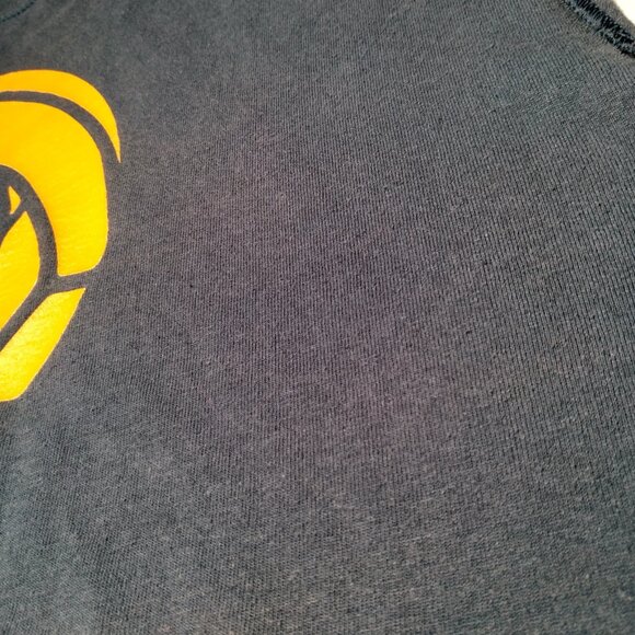 WVU Mountaineers Volleyball Shirt M You Dig Cutoff Slvs Muscle Tank Distressed - Picture 6 of 14